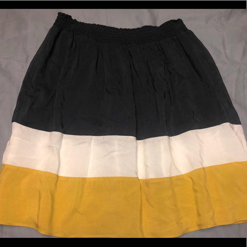 Striped color block skirt from Target